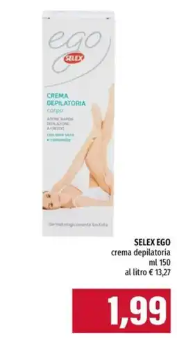 Emi Supermercati SELEX EGO crema depilatoria offerta