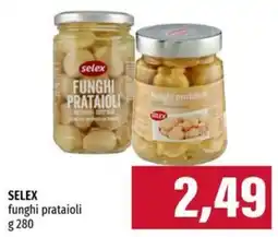 Emi Supermercati SELEX funghi prataioli offerta