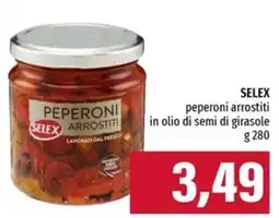Emi Supermercati Selex peperoni arrostiti offerta