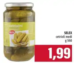 Emi Supermercati SELEX cetrioli medi offerta