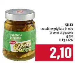 Emi Supermercati Zucchine grigliate Selex offerta