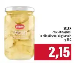 Emi Supermercati Selex carciofi tagliati offerta
