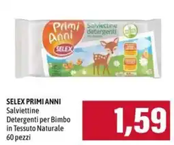 Emi Supermercati Salviettine Detergenti per Bimbo in Tessuto Naturale offerta