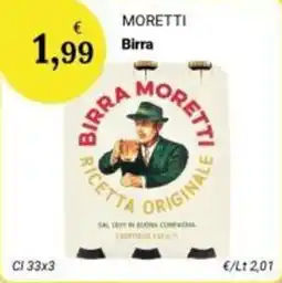 Re Mercato Lucrezia Birra Moretti offerta