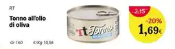 Re Mercato Lucrezia Tonno all'olio di oliva offerta