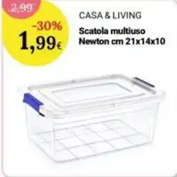 Re Mercato Lucrezia Scatola multiuso Newton offerta