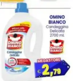 Punto Shopping Megastore Omino Bianco candeggina delicata offerta