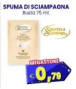 Punto Shopping Megastore Spuma di sciampagna offerta