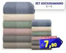 Punto Shopping Megastore Set asciugamano offerta