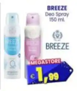 Punto Shopping Megastore Breeze Deo Spray offerta