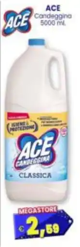Punto Shopping Megastore Ace candeggina classica offerta