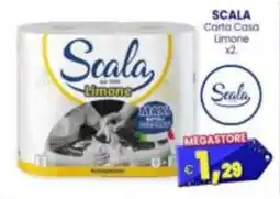 Punto Shopping Megastore Scala carta casa limone offerta