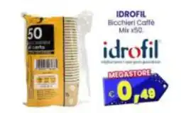 Punto Shopping Megastore Bicchieri Caffè Mix idrofil offerta