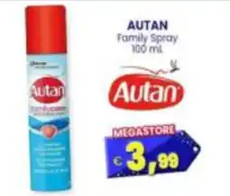 Punto Shopping Megastore Autan Family Spray offerta