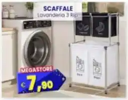 Punto Shopping Megastore Scaffale lavanderia 3 rip offerta