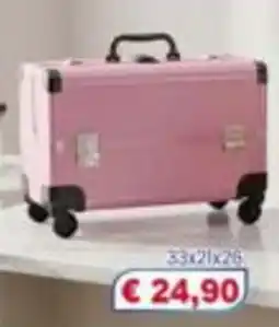 Punto Shopping Megastore Valigetta rosa offerta