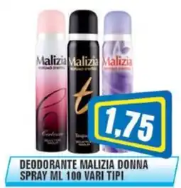 Punto Vigas Deodorante Malizia Donna offerta