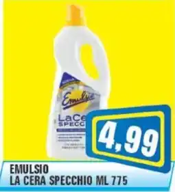Punto Vigas Emulsio la cera specchio offerta