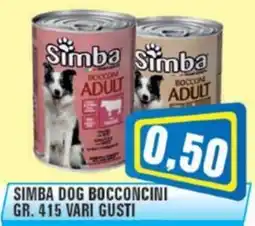 Punto Vigas Simba dog bocconcini offerta