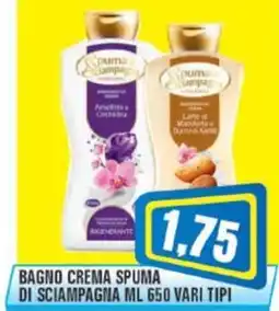 Punto Vigas Bagno crema spuma di sciampagna offerta