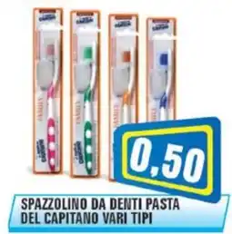 Punto Vigas Spazzolino da denti pasta del capitano offerta