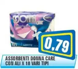 Punto Vigas Assorbenti donna Care offerta