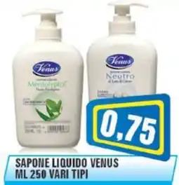 Punto Vigas Sapone liquido Venus offerta