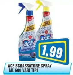 Punto Vigas Ace sgrassatore spray offerta
