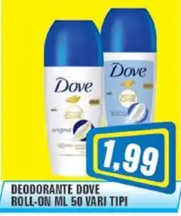 Punto Vigas Deodorante Dove Roll-On offerta
