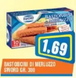 Punto Vigas Bastoncini di merluzzo Sword offerta