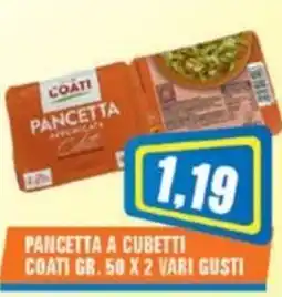 Punto Vigas Pancetta Coati offerta