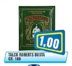 Punto Vigas Talco Roberts Busta offerta