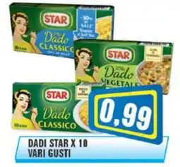 Punto Vigas Dadi Star offerta