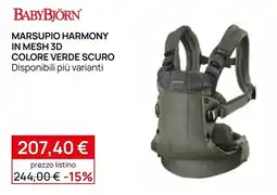 Prenatal Babybjörn marsupio harmony offerta