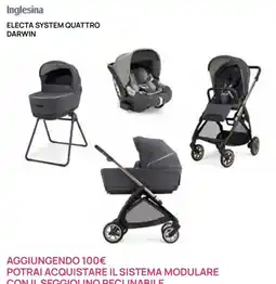 Prenatal Inglesina Electa System Quattro Darwin offerta