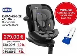 Prenatal Chicco Everone I-Size offerta
