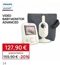 Prenatal Philips Avent Video Baby Monitor Advanced offerta