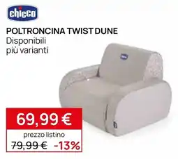 Prenatal Chicco Poltroncina Twist Dune offerta