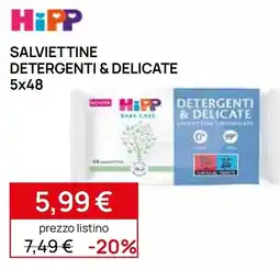 Prenatal Salviettine detergenti & delicate Hipp offerta