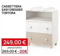 Prenatal Cassetiera Easy Dresser Tortora offerta