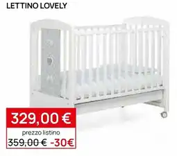 Prenatal Lettino Lovely offerta