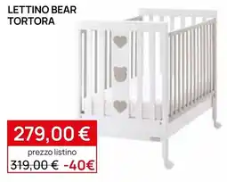 Prenatal Lettino Bear Tortora offerta
