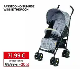 Prenatal Passeggino Sunrise Winnie the Pooh offerta