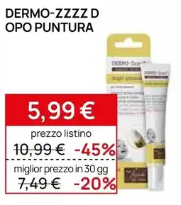 Prenatal Dermo-zzzz d opo puntura offerta