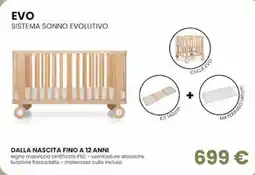 Prenatal EVO sistema sonno evolutivo offerta