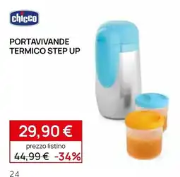 Prenatal Chicco Portavivande Termico Step Up offerta