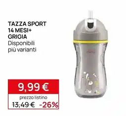 Prenatal Tazza sport grigia offerta