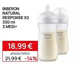 Prenatal Biberon natural response Philips Avent offerta