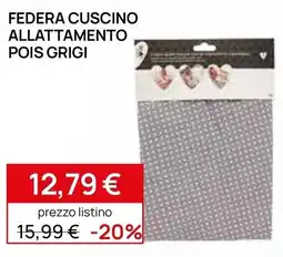 Prenatal Federacuscino allattamento pois grigi offerta