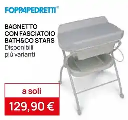 Prenatal Bagnetto con fasciatoio Bath&Co Stars offerta